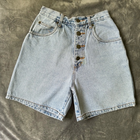 Roughwear Blues Vintage Denim Shorts - Picture 1 of 5